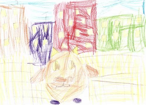 Кот из Казани Титякова Лиза 6 лет